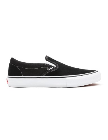 Skate Slip-On Black/White Shoes pas cher 