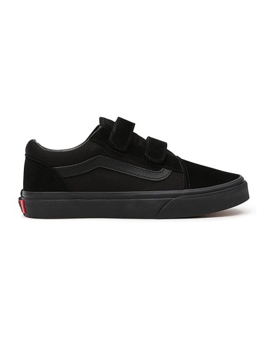 Old Skool V Black Black Shoes (Kids) livraison et retour toujours gratuits