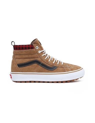 Sk8-Hi MTE-1 Plaid Brown/Black Winter Boots Jusqu'à 80% De Réduction